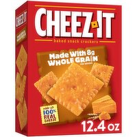 Cheez-It Cheese Crackers, Made with Whole Grain, 12.4 Ounce