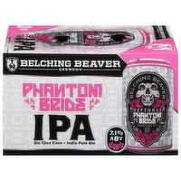 Belching Beaver Brewery Beer, Phantom Bride, IPA, 6 Each
