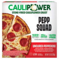 Caulipower Stone-Fired Cauliflower Crust Pepp Squad Pizza, 11.3 Ounce