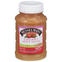 Musselman's Apple Sauce, Chunky, 24 Ounce
