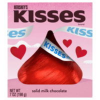 Hershey's Kisses Milk Chocolate, Solid, 7 Ounce