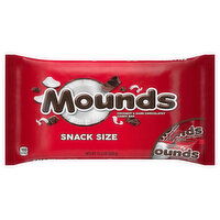 Mounds Candy, Dark Chocolate & Coconut, Snack Size, 11.3 Ounce