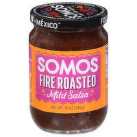 Somos Salsa, Fire Roasted, Mild, 12 Ounce