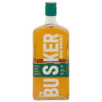 The Busker Whiskey, Irish, Triple Cask, Triple Smooth, 750 Millilitre