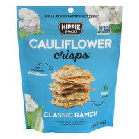 Hippie Snacks Cauliflower Crisps, Classic Ranch, 2.5 Ounce