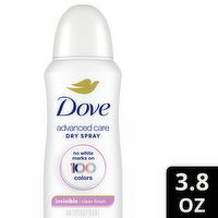 Dove Advanced Care Invisible Antiperspirant Deodorant Spray, 3.8 Ounce