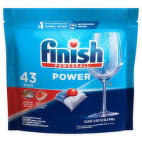 Finish Powerball Dishwasher Detergent, Power, Automatic, 43 Each