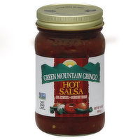 Green Mountain Gringo Salsa, Hot, 16 Ounce