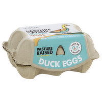 Utopihen Farms Duck Eggs, Pasture Raised, Mixed Size, 6 Each