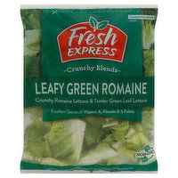 Fresh Express Salad, Leafy Green Romaine, Crunchy Blends, 9 Ounce