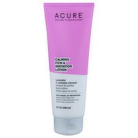Acure Lotion, Lavender & Colloidal Oatmeal, Calming Itch & Irritation, 8 Fluid ounce