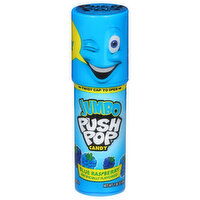 Push Pop Ages 4+ Blue Raspberry Jumbo Candy, 1.06 Ounce