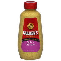 Gulden's Mustard, Spicy Brown, 12 Ounce