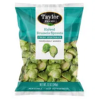 Taylor Farms Brussels Sprouts, Halved, 12 Ounce