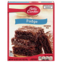 Betty Crocker Brownie Mix, Fudge, 18.3 Ounce