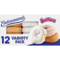 Entenmann's Soft'ees Variety Pack Plain Donuts, 12 count, 18.5 oz, 12 Each