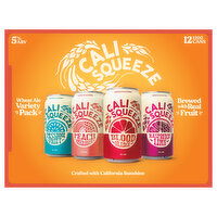 Cali Squeeze Wheat Ale Assorted Variety Pack Beer, 12 Each