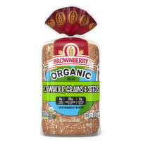 Brownberry Organic 22 Whole Grains & Seeds Bread, 27 oz, 27 Ounce