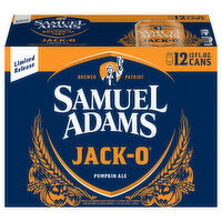 Samuel Adams Jack-O Pumpkin Ale Beer, 12 Each