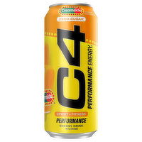 C4 Performance Energy Energy Drink, Zero Sugar, Creamsicle, 16 Fluid ounce