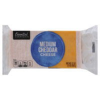 Essential Everyday Cheese, Medium Cheddar, 32 Ounce