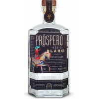 Prospero Tequila Blanco 100% de Agave, 750 Millilitre