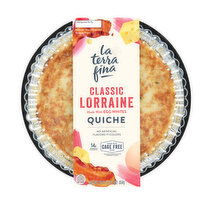 La Terra Fina Quiche, Classic Lorraine, 23 Ounce