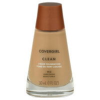 CoverGirl Clean Liquid Foundation, Sand Beige 153, 1 Fluid ounce