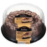 Jon Donaire Sundae Caramel Turtle Premium Ice Cream Cake, 34 Ounce