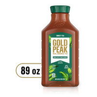 Gold Peak  Sweetened Black Tea Bottle, 89 Fluid ounce