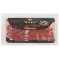 Hormel Black Label Bacon, Thick Cut, Cherrywood, 12 Ounce