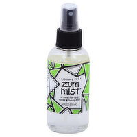 ZUM MIST Room & Body Mist, Aromatherapy, Rosemary-Mint, 4 Ounce