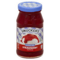 Smucker's Topping, Sugar Free, Strawberry, 10 Ounce