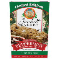 Sunbelt Bakery Granola Bars, Chewy, Peppermint Chocolate Chip, 8 Each