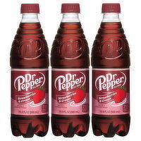 Dr Pepper Soda, Strawberries & Cream, 6 Each