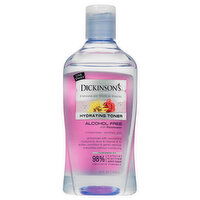 Dickinson's Hydrating Toner, Alcohol Free with Rosewater, 16 Fluid ounce