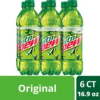 Mountain Dew Soda 6pk, 6 Each