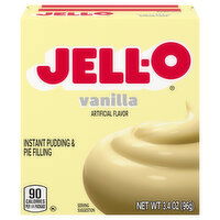 Jell-O Vanilla Instant Pudding & Pie Filling Mix, 3.4 Ounce