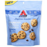 Atkins Protein Cookies, Chocolate Chip, Crunchy, 4.94 Ounce