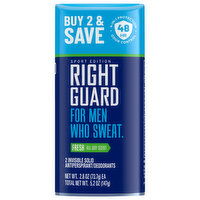 Right Guard Antiperspirant/Deodorant, Fresh, 2 Each