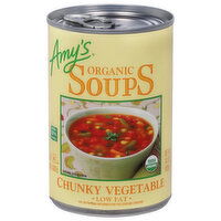 Amy's Organic Low Fat Chunky Vegetable Soups, 14.3 Ounce