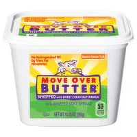 Move Over Butter Whipped Vegetable Oil Spread With Sweet Cream Buttermilk, 10.05 Ounce