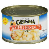 Geisha Water Chestnuts, Diced, 8 Ounce