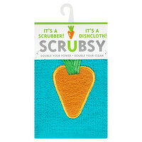 Scrubsy Dishcloth, Carrot, 1 Each