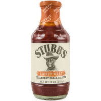 Stubb's Sweet Heat Barbecue, 18 Ounce