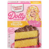 Duncan Hines Cake Mix, Favorite Yellow, 18 Ounce