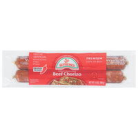 Supremo Beef Chorizo, Original Picante, Authentic Mexican-Style, 13 Ounce