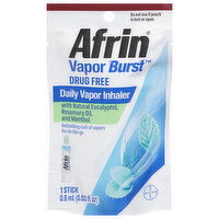 Afrin Vapor Burst Vapor Inhaler, Daily, Drug Free, 1 Each