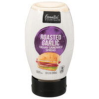 Essential Everyday Spread, Creamy Sandwich, Roasted Garlic, 10 Fluid ounce