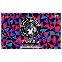 Woodchuck Hard Cider, Sangria, Red & Fruity, 6 Each